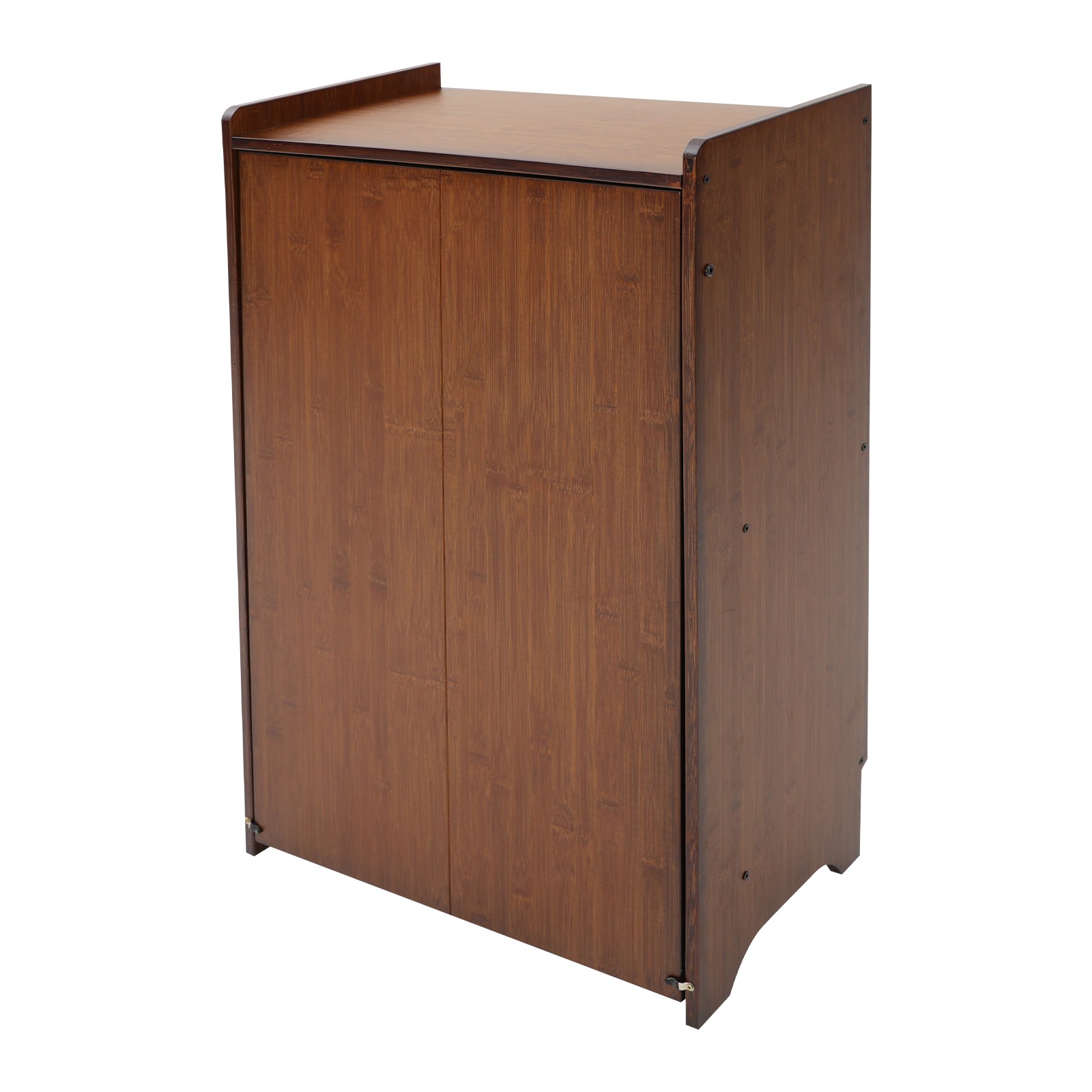 Folding Desk with Storage Shelves,Bookcase with Drop Down Table for Study Office