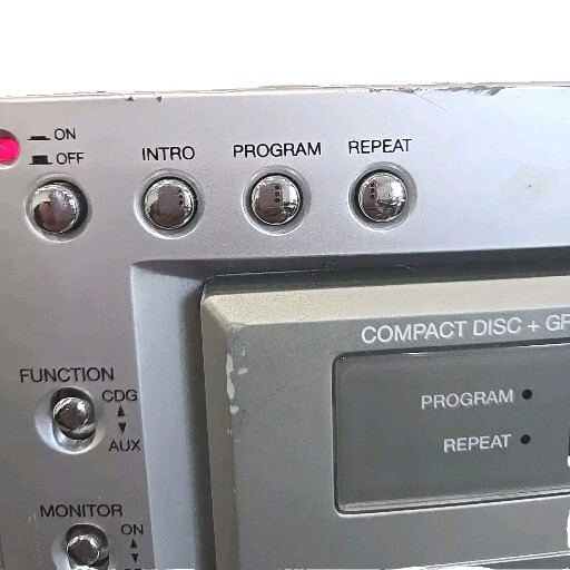 The Singing Machine Compact Disc Digital Audio Graphics With Microphone