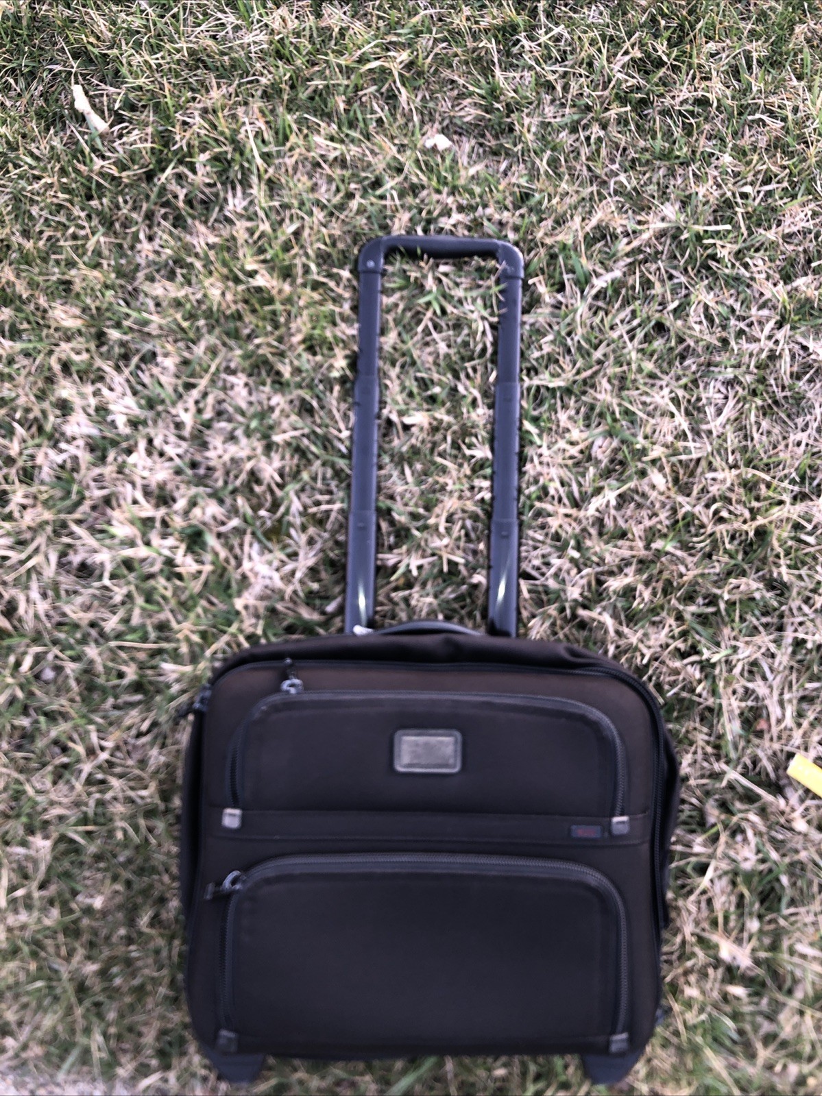 TUMI  Black Alpha Nylon Expandable Luggage 26124DH