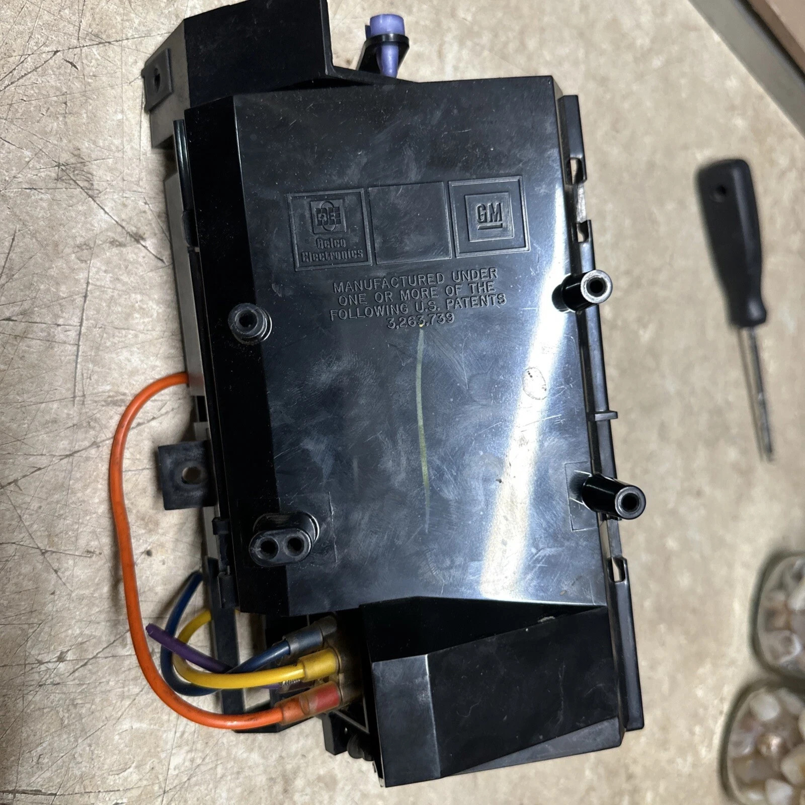 1985-1988 CADILLAC DEVILLE FLEETWOOD AC HEATER CLIMATE PROGRAMMER-match photos *