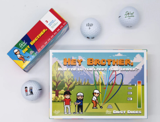 Vice Golf Pro Plus DIVOT DUDES Golf Balls - 3 or 12 Balls - Limited Edition