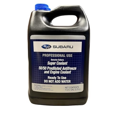 Premium Blue Super Coolant 1 Gallon Prediluted 50/50 for Subaru Models 2009+