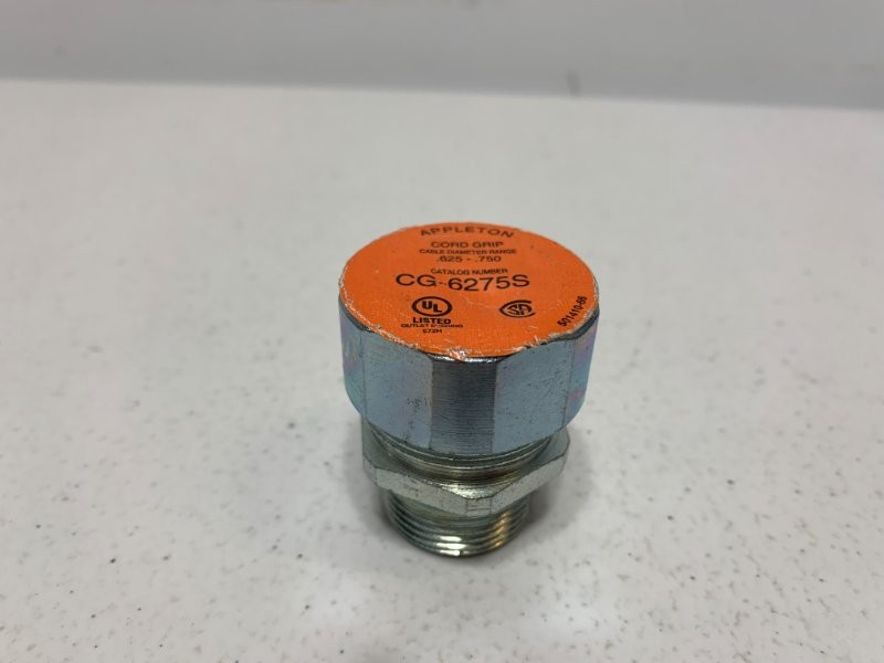 Appleton CG-6275S Cord Connector 3/4" Steel Liquidtight