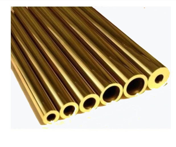 2 Pieces Brass Tube Brass Pipe 10cm 4" Length Knife Handle Pins Rivets Screws