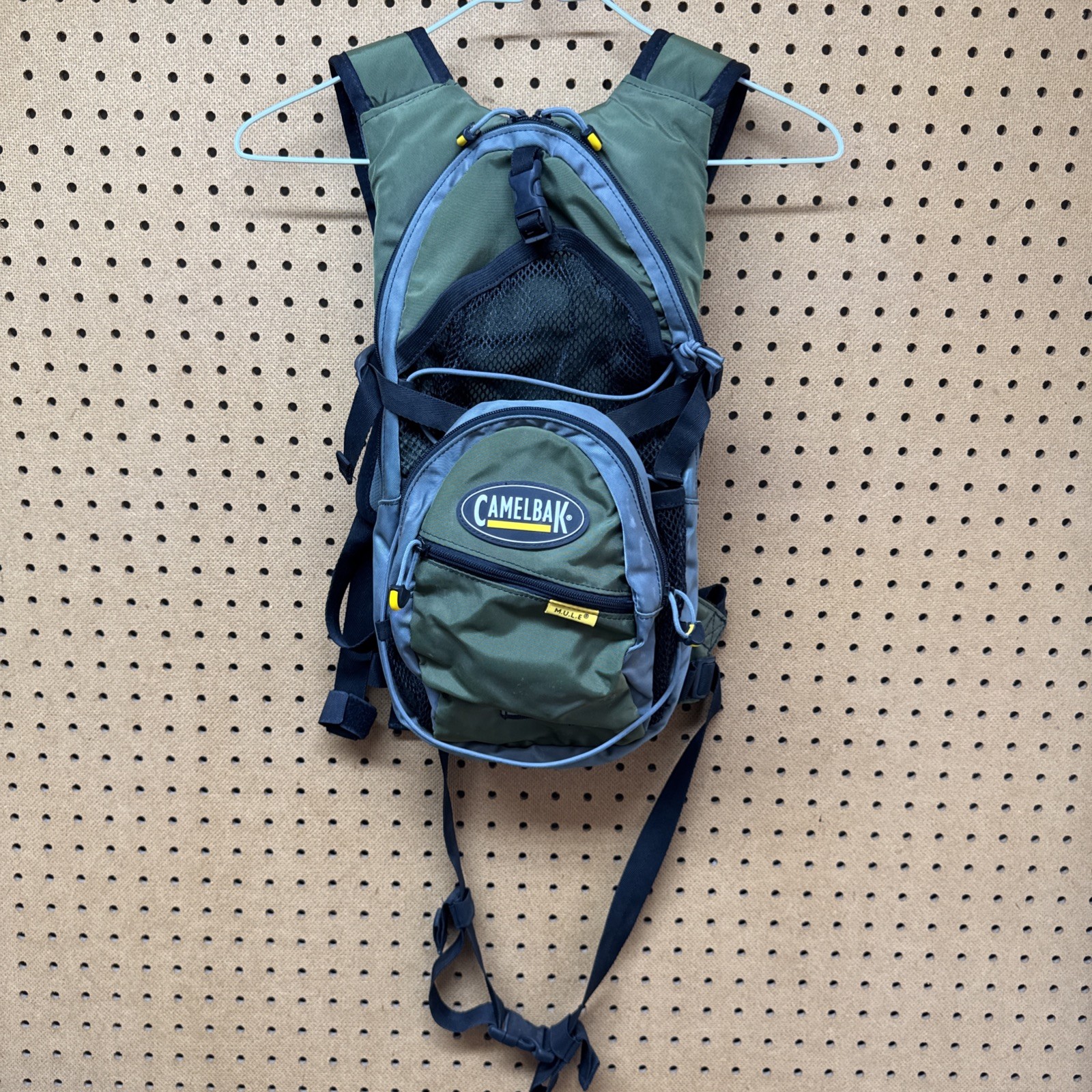 Camelbak M.U.L.E Hydration Backpack Green/Black/Grey NO BLADDER