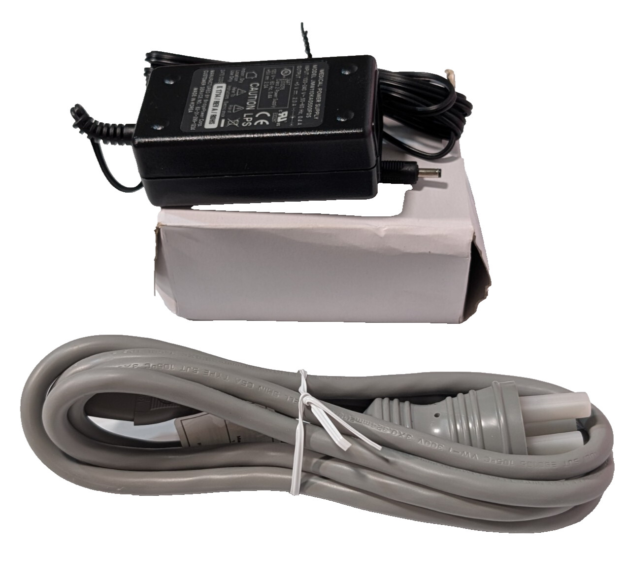 BridgePower 680-5056 Wide Range AC-DC Adapter Medical Power Supply and Cord Set