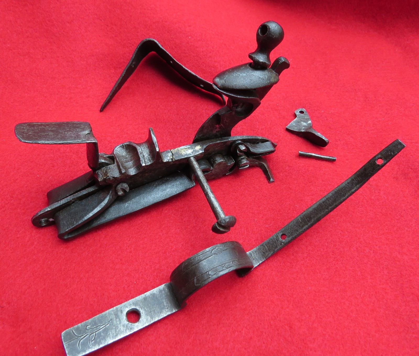 Blunderbuss Flintlock Black Powder Lock Lockwork Muzzleloading Parts Trigger