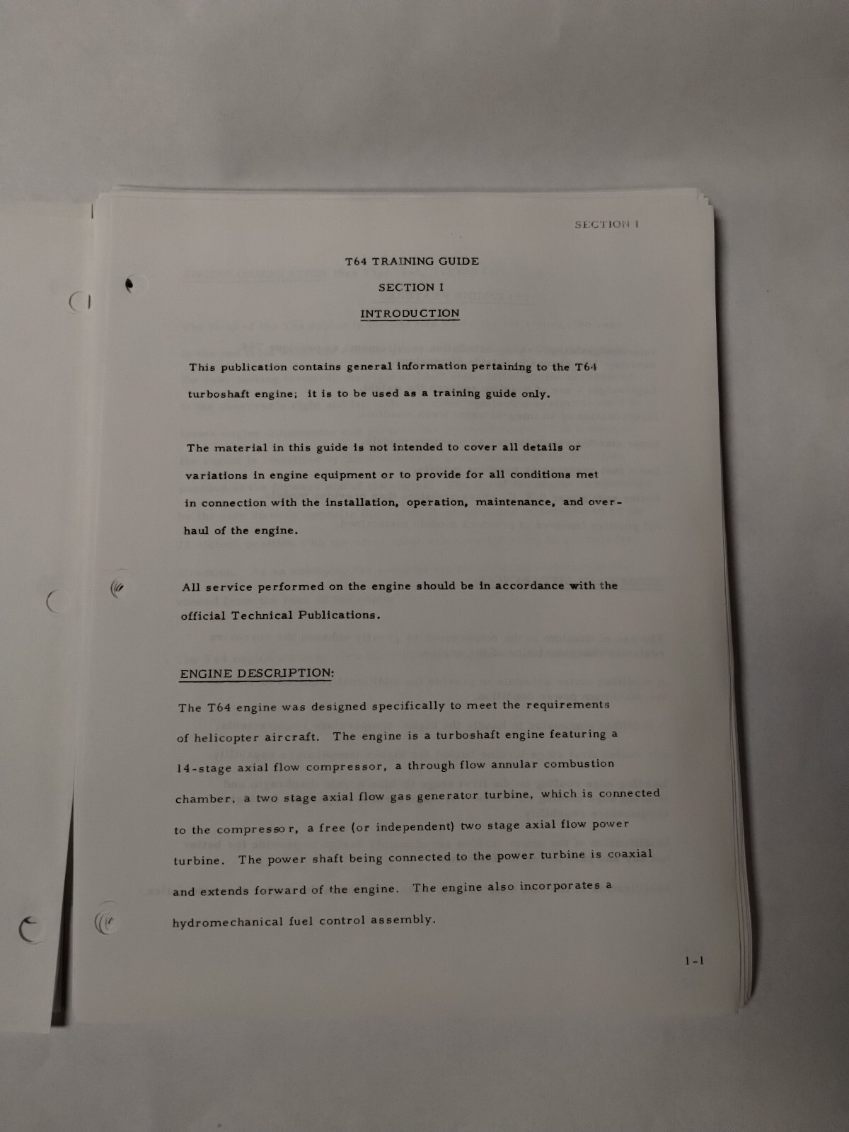 General Electric Models T64-7-12-16 Training Guide-Copy in color