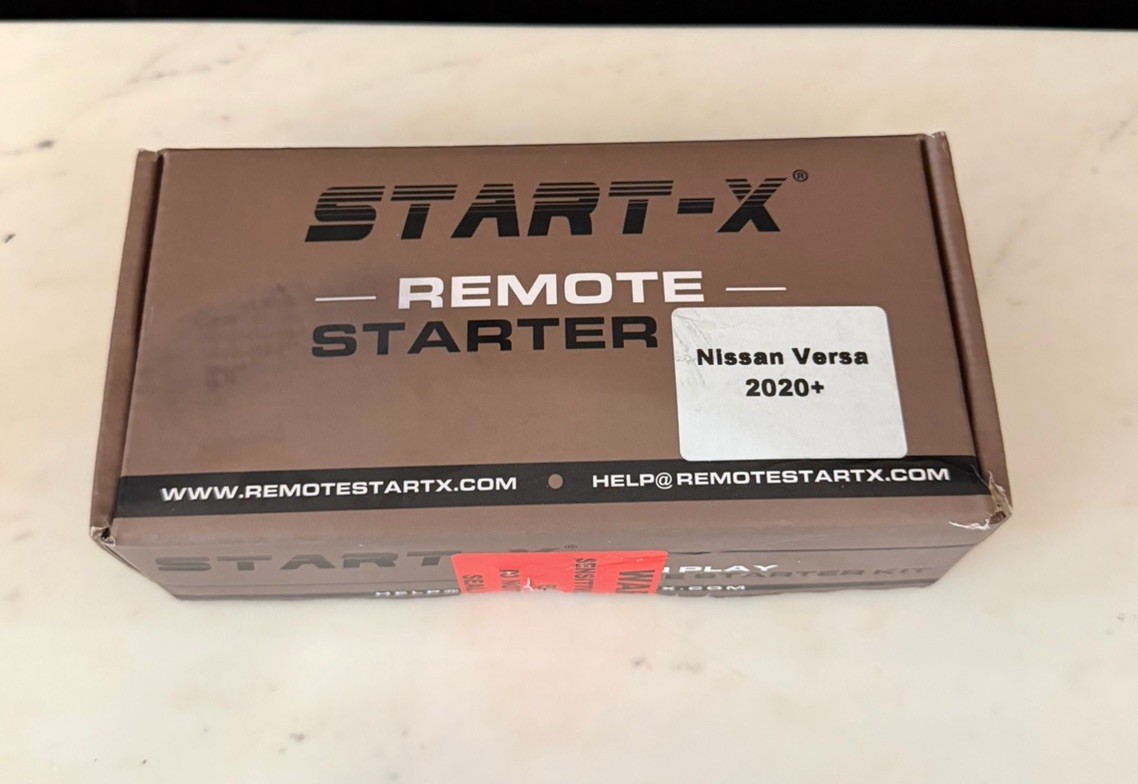 Start-X Remote Starter Kit Nissan Versa 2020-2023 (Push To Start Models)