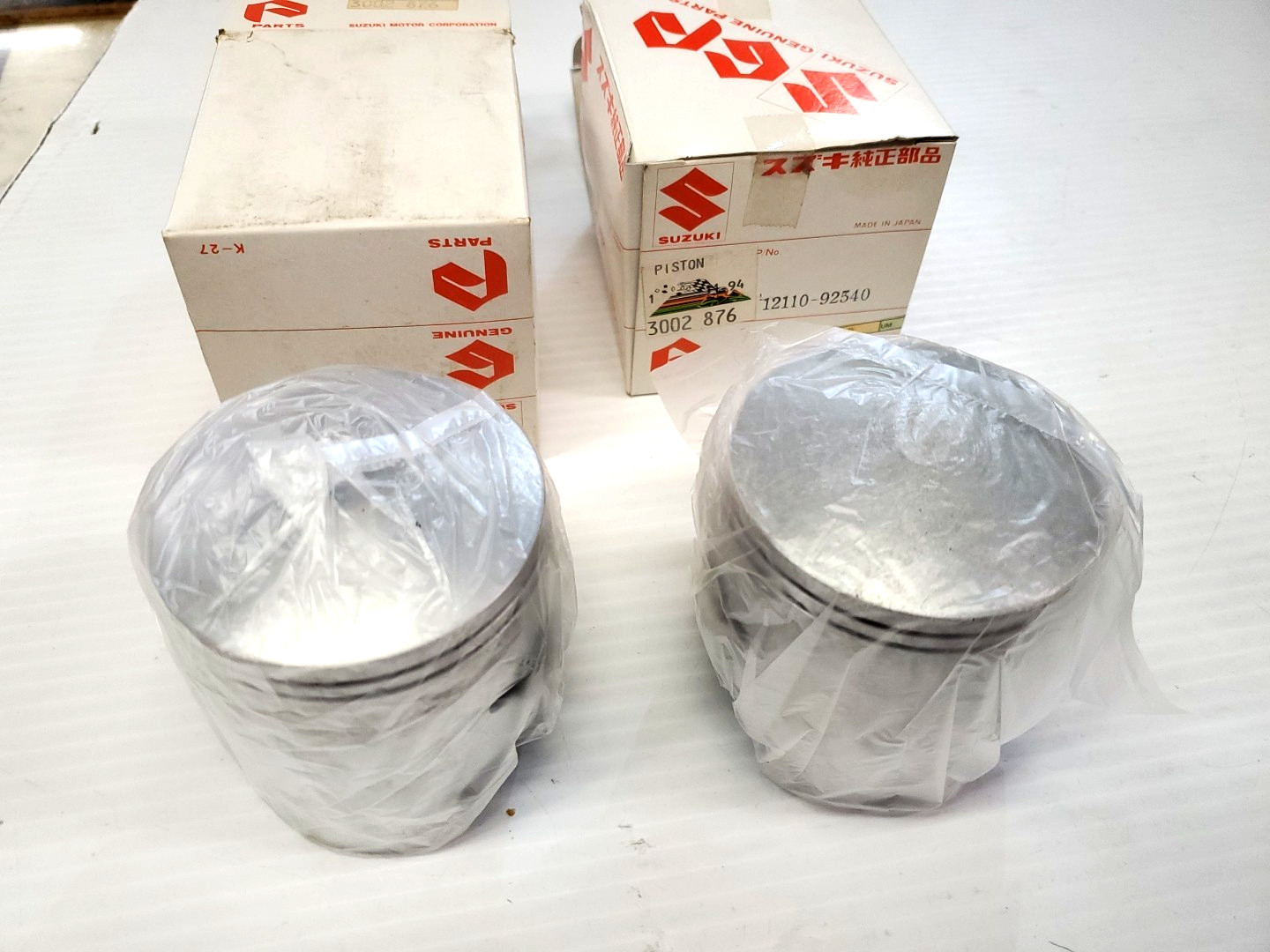 (2) NOS OEM Arctic Cat Pistons 3002-876 1980-1985 El Tigre 6000 ARTIC (3005-685)
