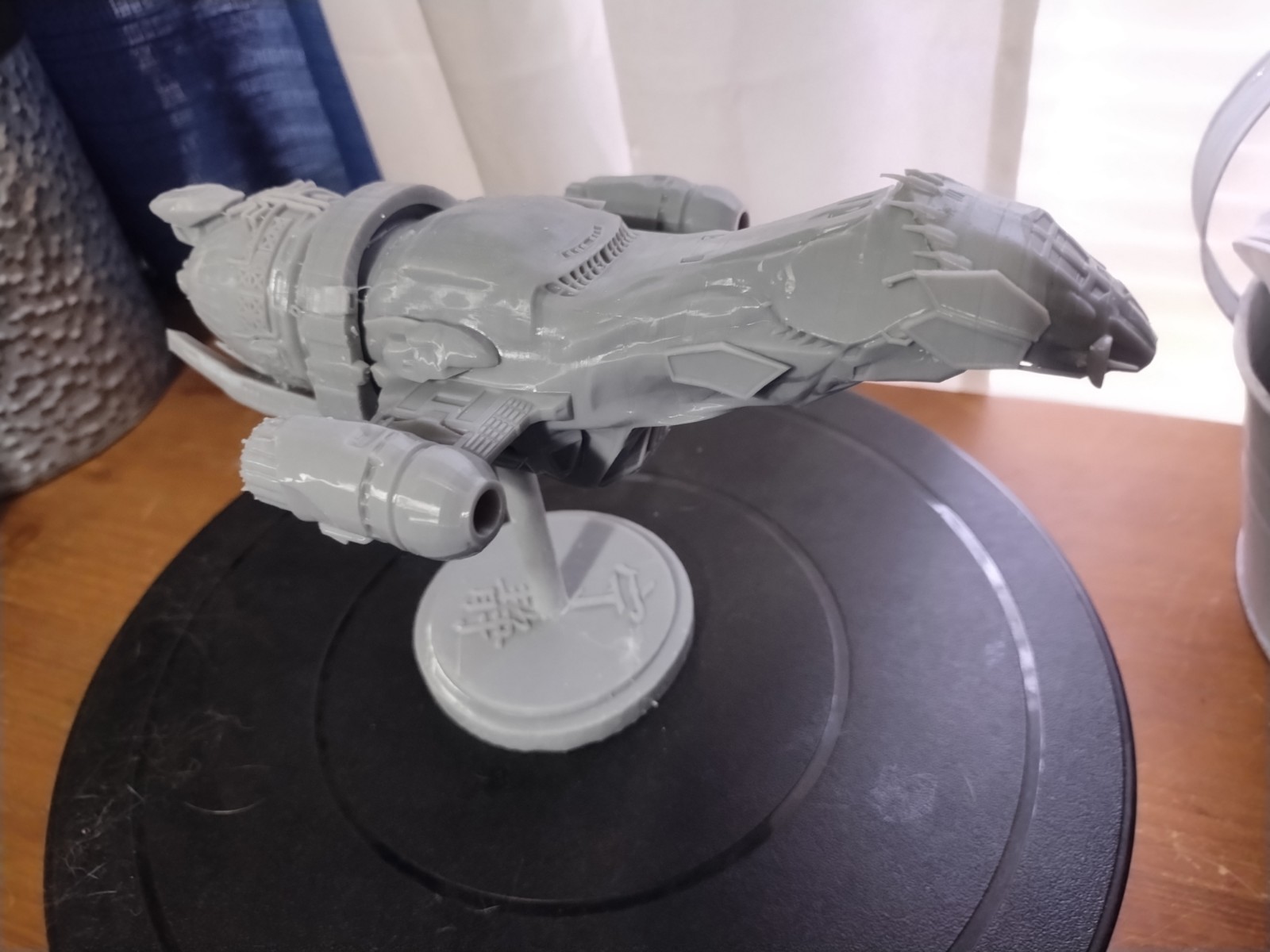Firefly Serenity Ship 3D Resin Print With Stand