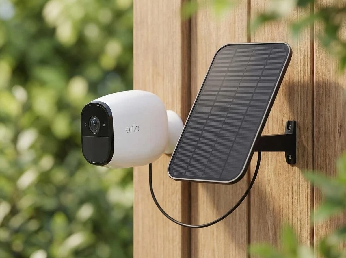 3.2W Solar Panel for Security Camera Compatible with Arlo Pro/Pro 2, Waterpro...