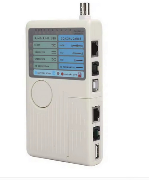 Professional Multi Function 4 In 1 Network Cable Tester RJ45/RJ11/USB/BNC LAN Ca