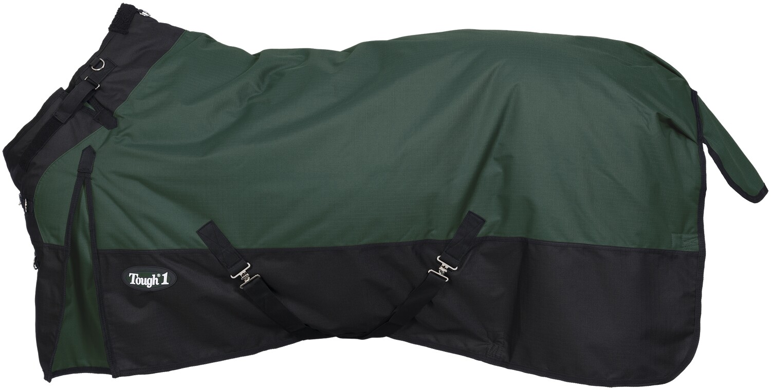 Winter Horse Turnout Blanket-1200D -Snuggit HUNTER GREEN - 69"to 84" - 200 Gr