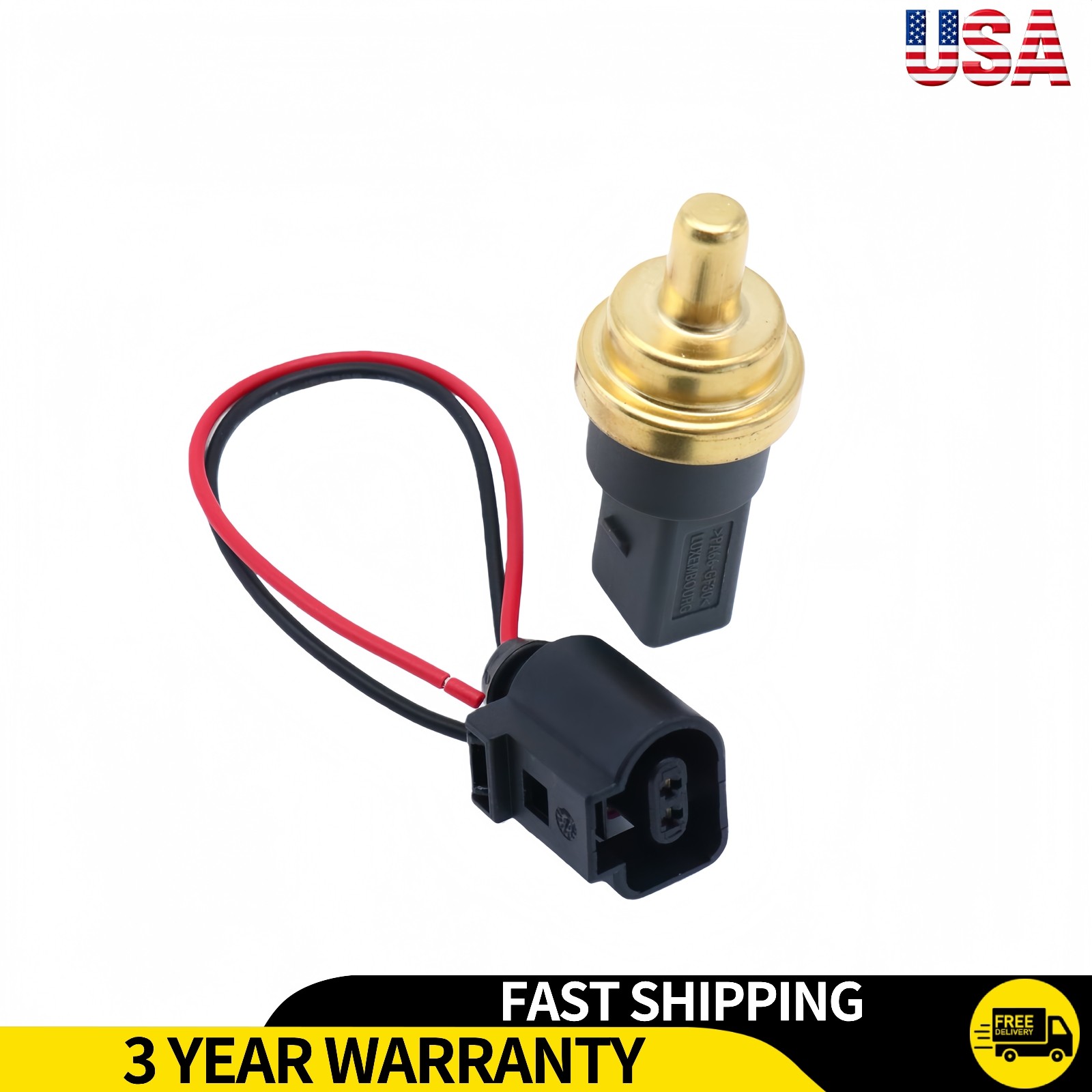 Coolant Temp Sensor Plug Fits 02-17 VW Jetta Water Temperature Switch Connector