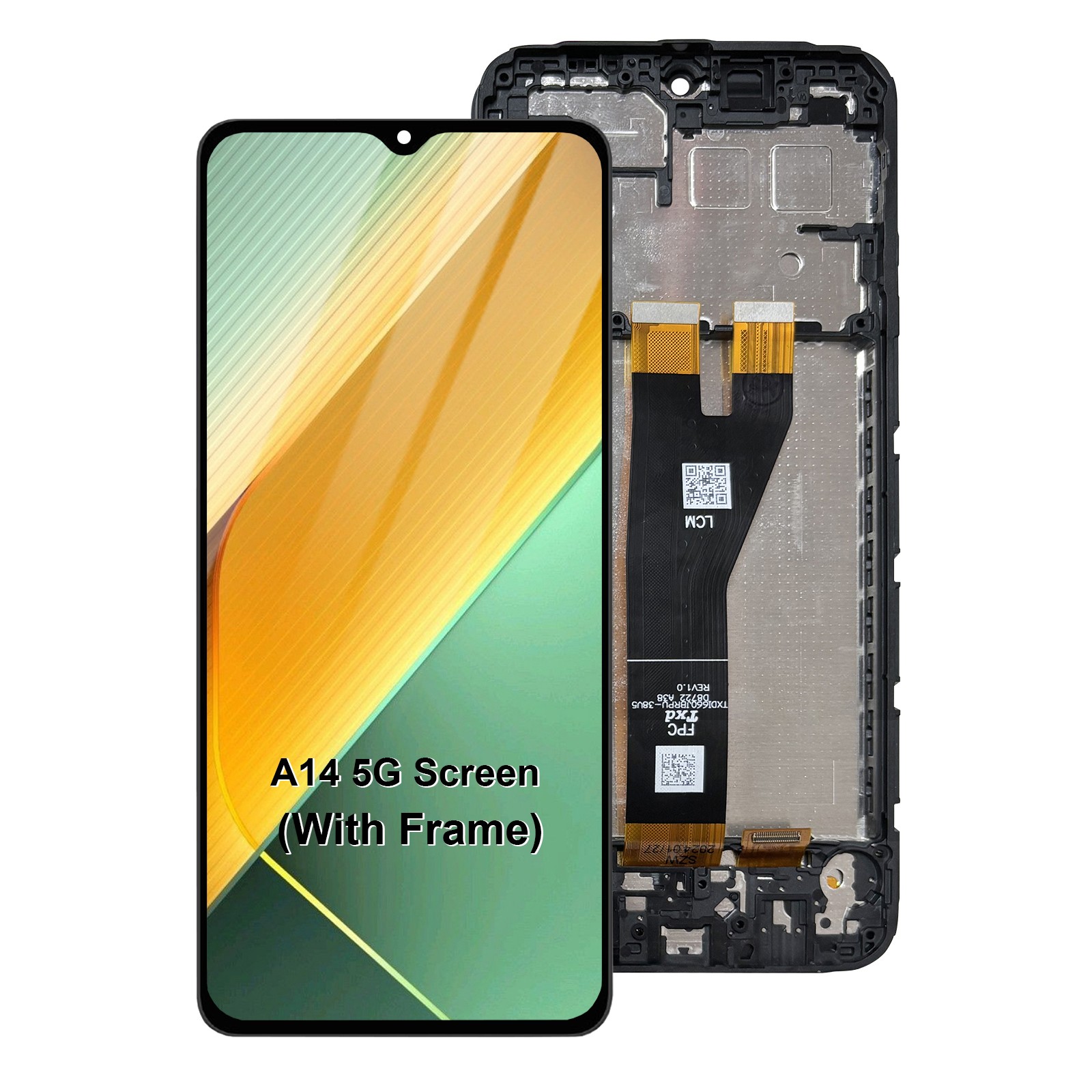 For Samsung Galaxy A14 5G SM-A146U LCD Touch Screen Digitizer +Frame Replacement