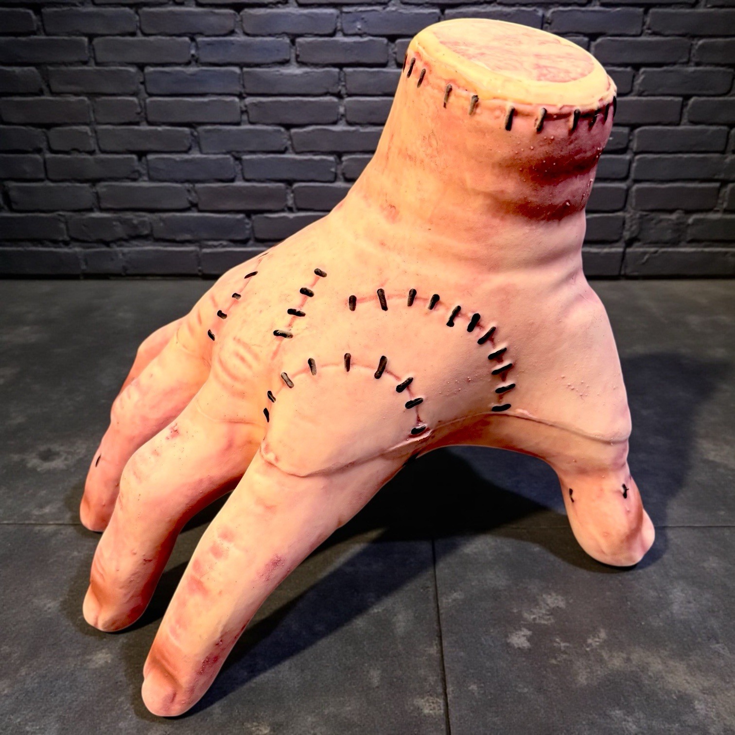 Addams Family Thing Hand Prop Latex Foam Life Size Horror Decor No Box