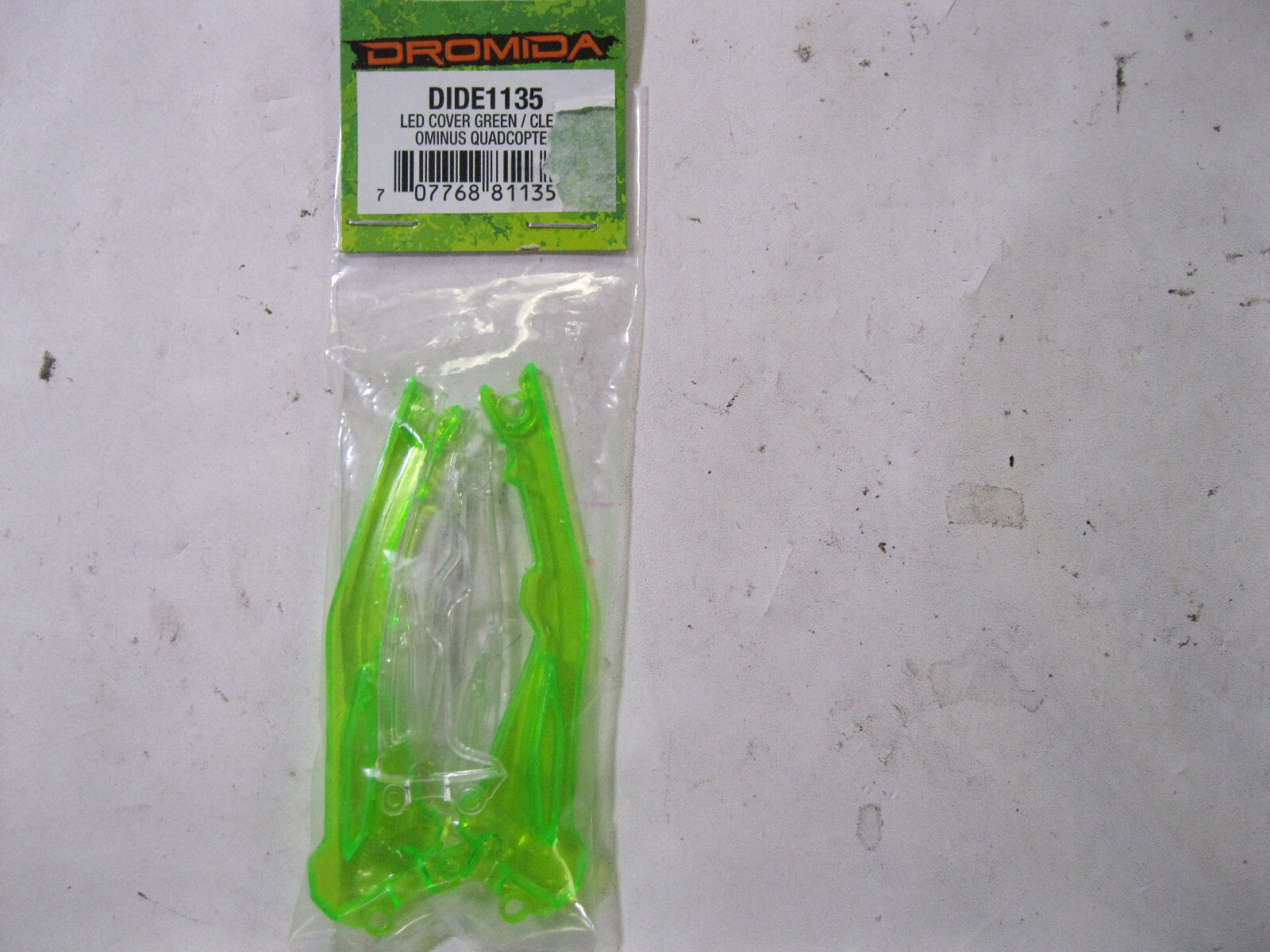 DIDE1135 GREEN/CLEAR LED COVERS (OMINUS)