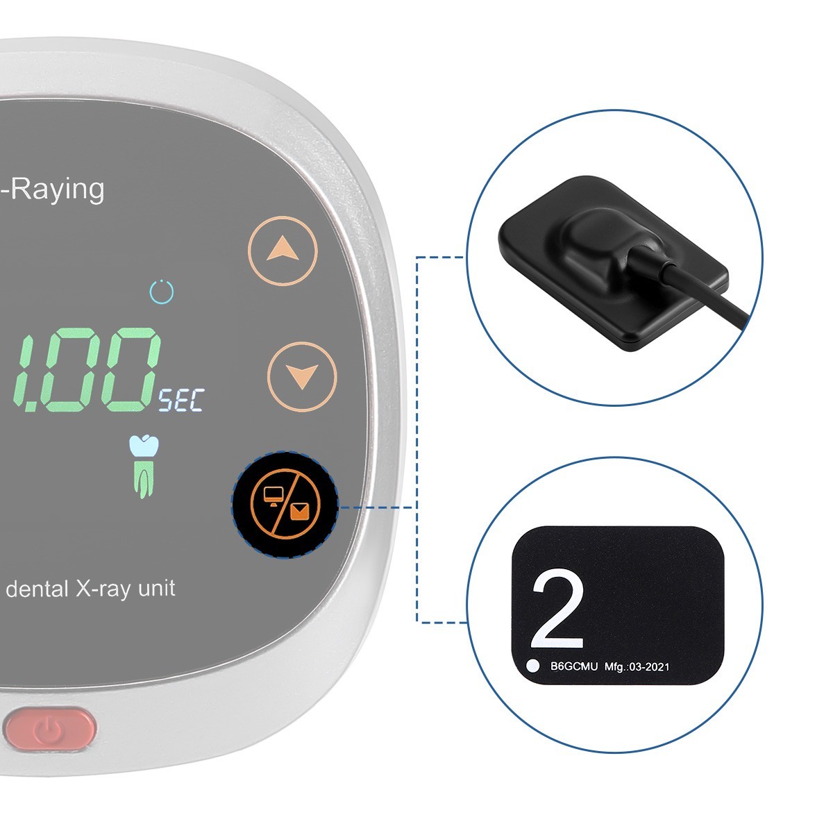 Portable Dental Mobile Digital Machine System Unit High Frequency Handheld