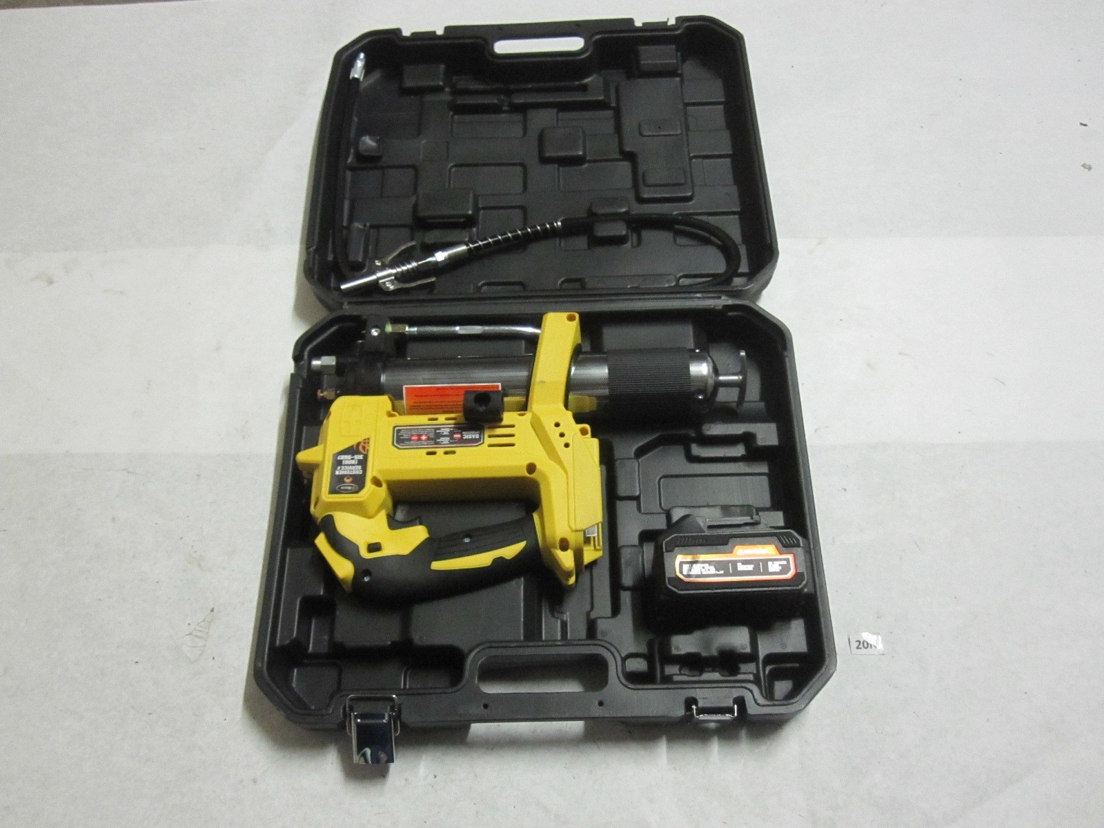 NO CHARGER Grease Gun Battery Powered 12000 PSI Electric Grease Gun Cordless 21V