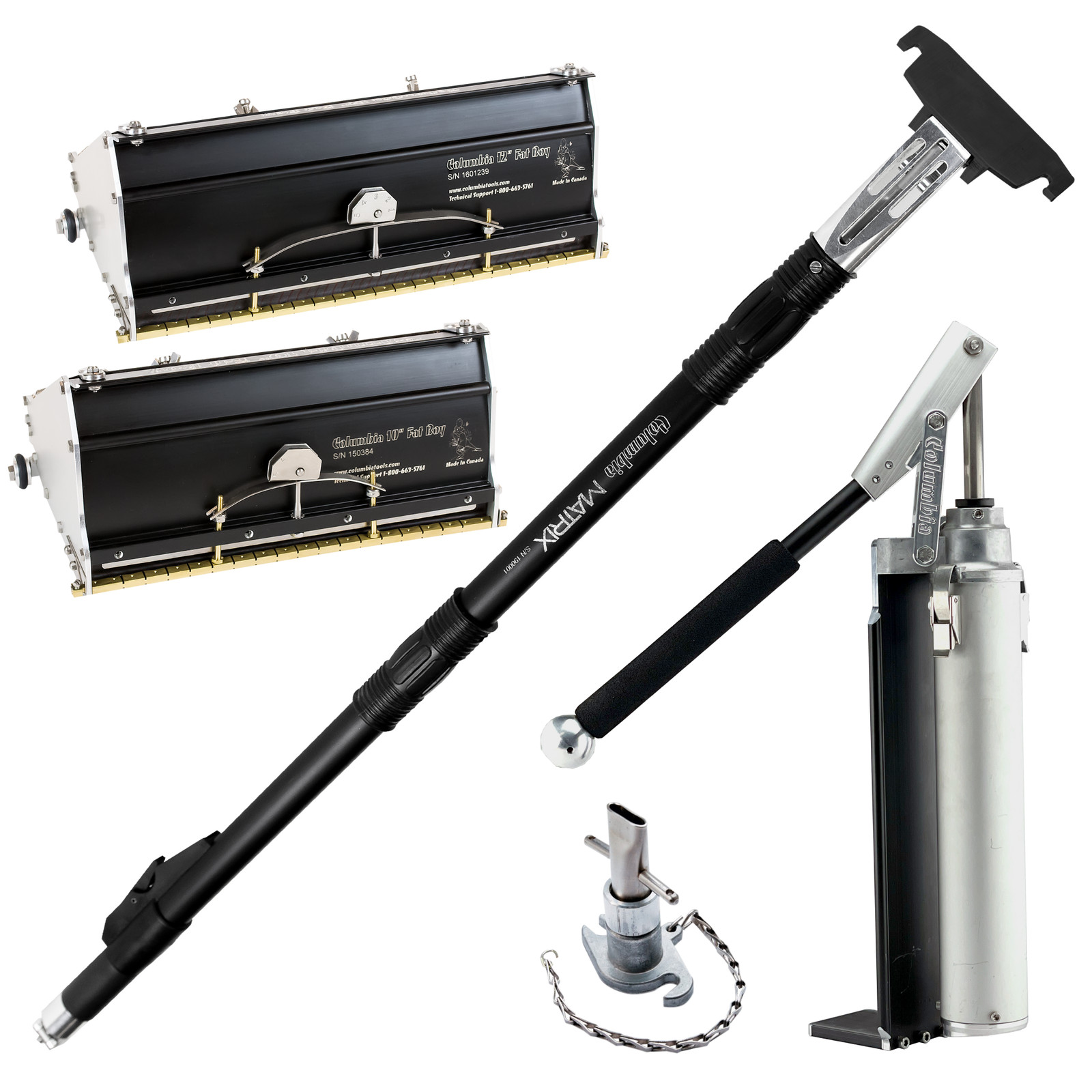 Columbia Fat Boy Box Set with pump | Extendable Matrix Handle | High Capacity F