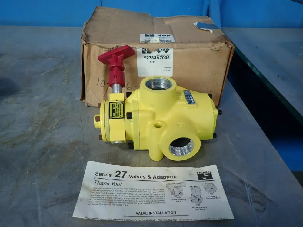 ROSS Y2783A7006 PNEUMATIC VALVE   04200601071