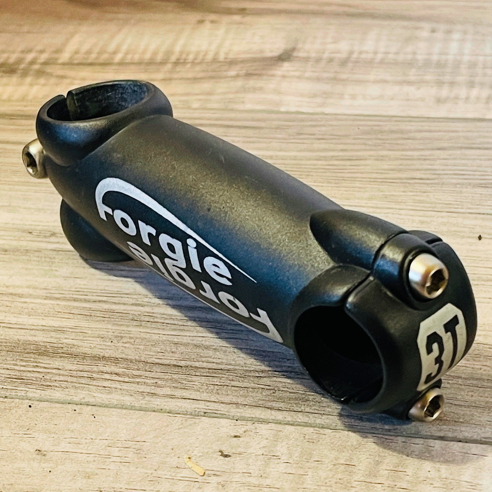 3T Forgie Road Stem 110mm 1 1/8 Threadless - 10 Degree 25.4 Black CLEAN