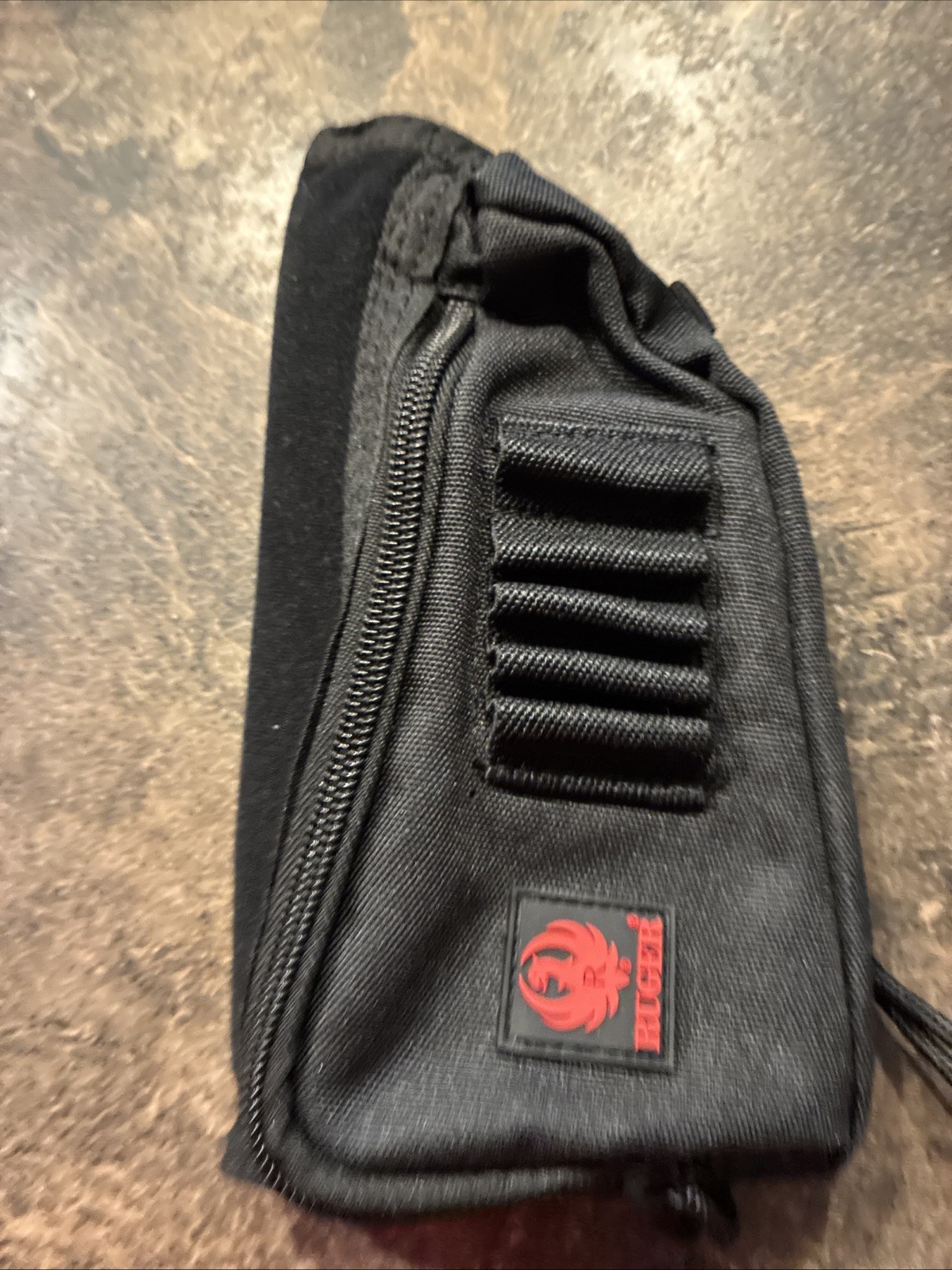 Ruger Branded Padded Stock Sleeve With Bullet Loops Nylon Black Right-hand