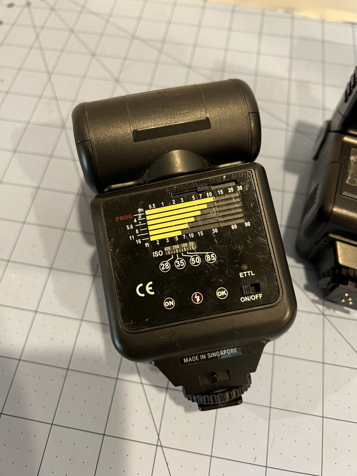 3 FLASH LOT Sunpak Canon Auto 266D 221D Phoenix Thyristor Camera Olympus Pentax