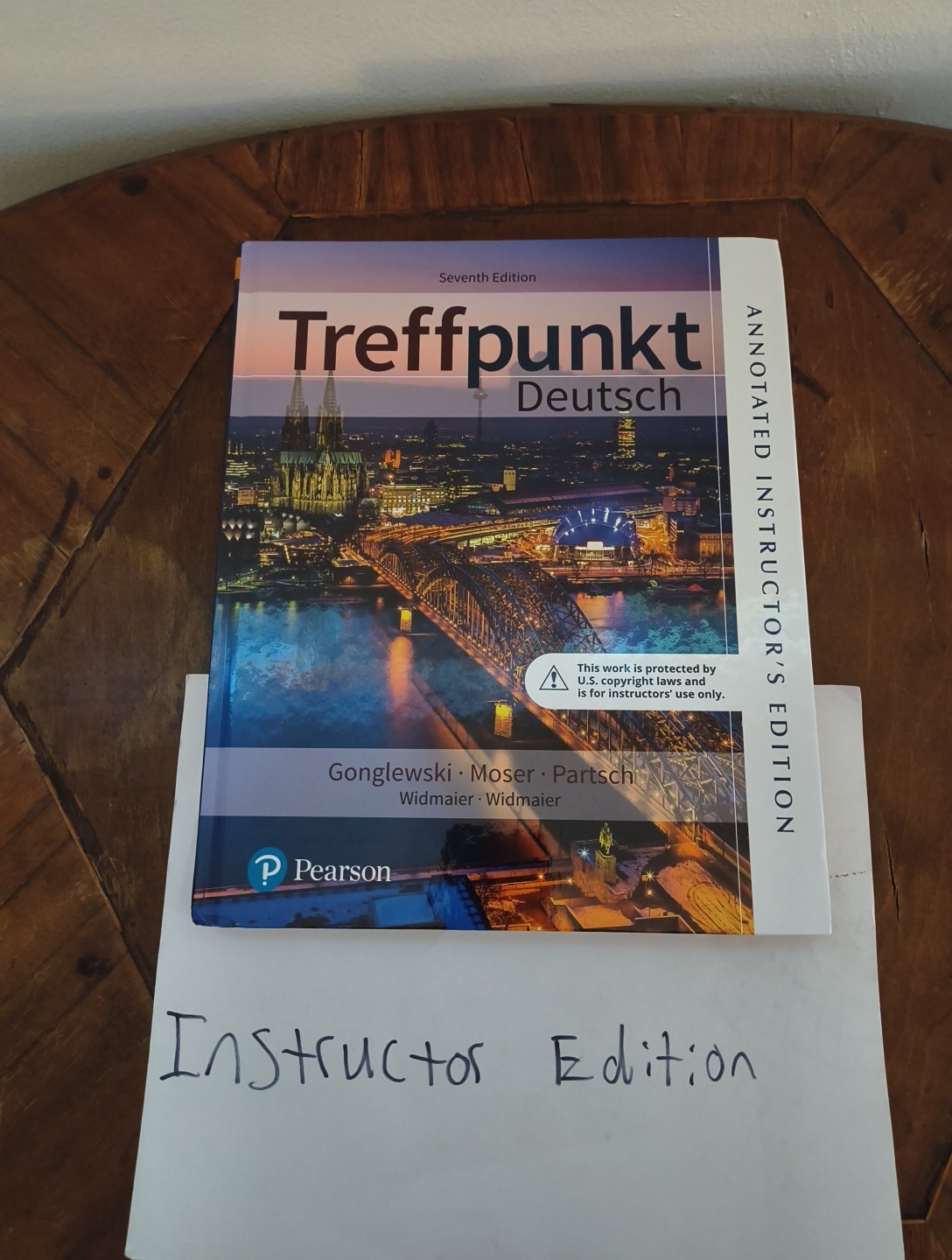 Instructor Edition: Treffpunkt Deutsch Gonglewski 7th