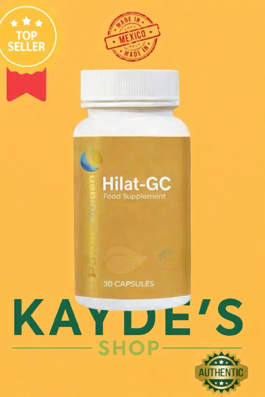 NEW & IMPROVED Original Power Golden Hilat-GC - SAME BUSINESS DAY SHIPPING