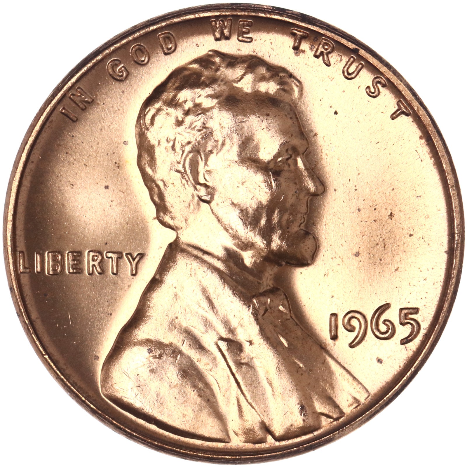 1965 SMS Lincoln Memorial Cent Gem BU Special Mint Set