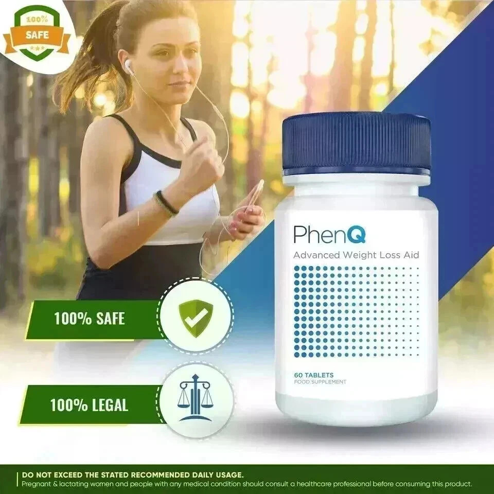 PhenQ Weight Loss Supplement Burn Fat Burner Energy Phen Q NEW ( Pack of 1 )