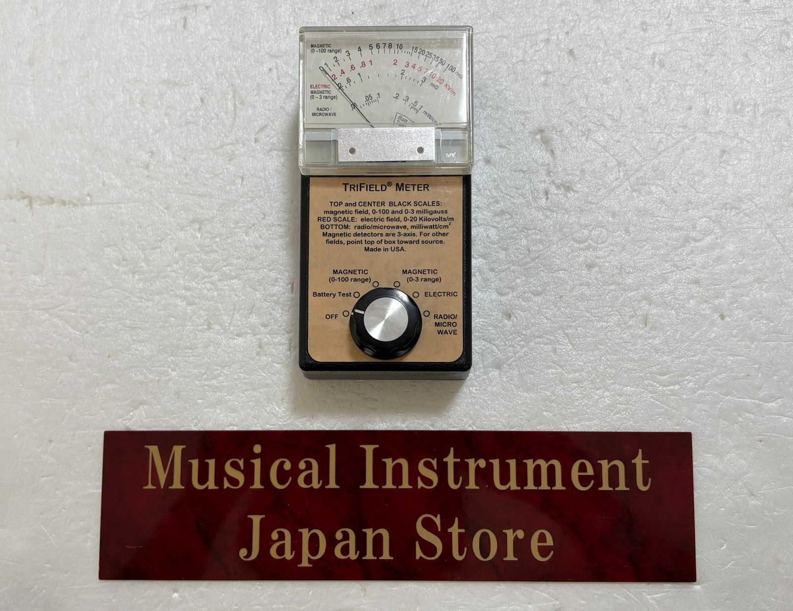 Trifield Meter 100XE EMF Meter Magnetic Electric Radio RF Paranormal Hunting EMF