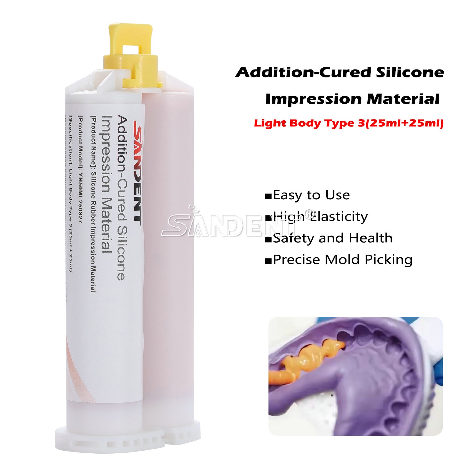 Dental VPS Impression Material Light Body Regular Set