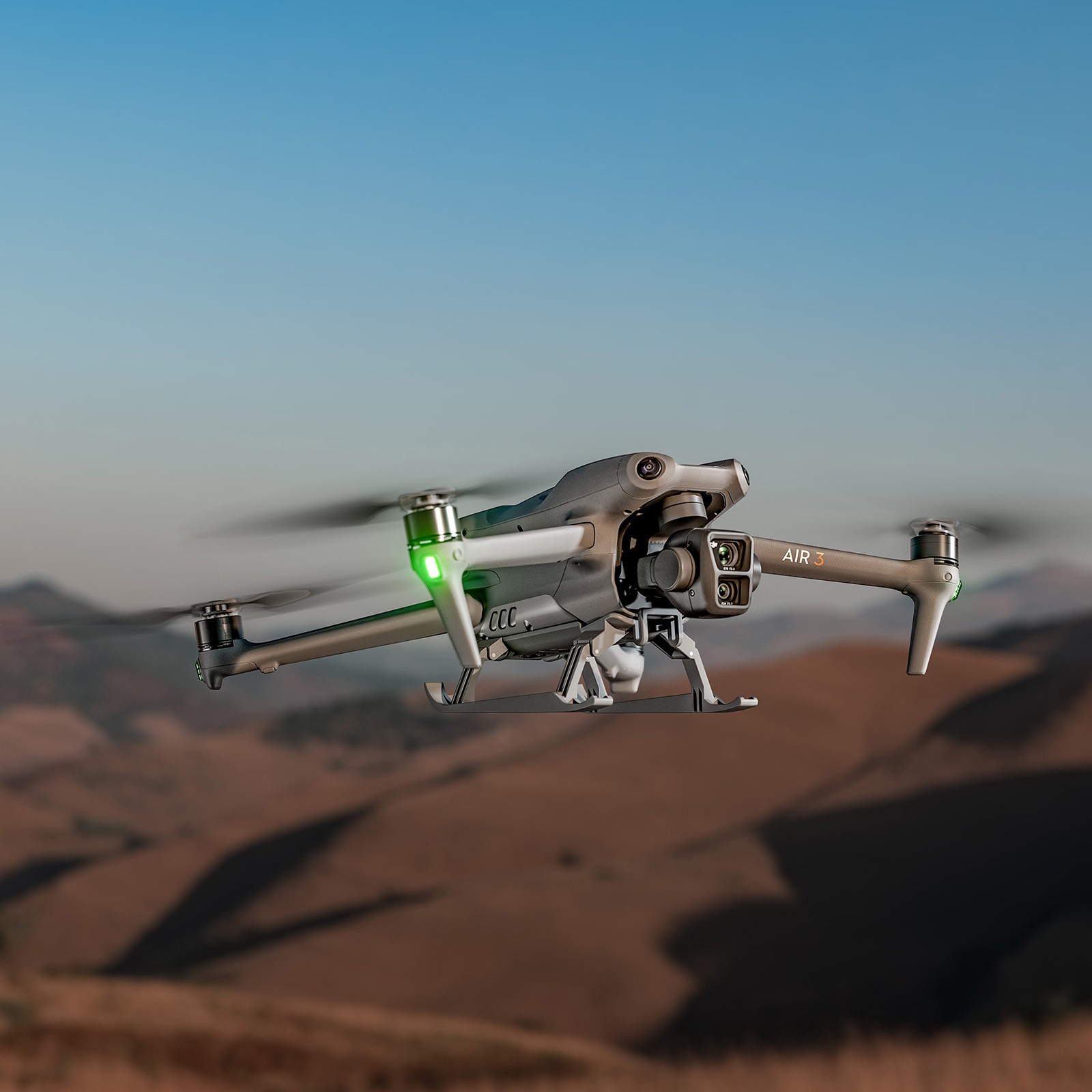 Foldable Extended Landing Gear for DJI Air 3