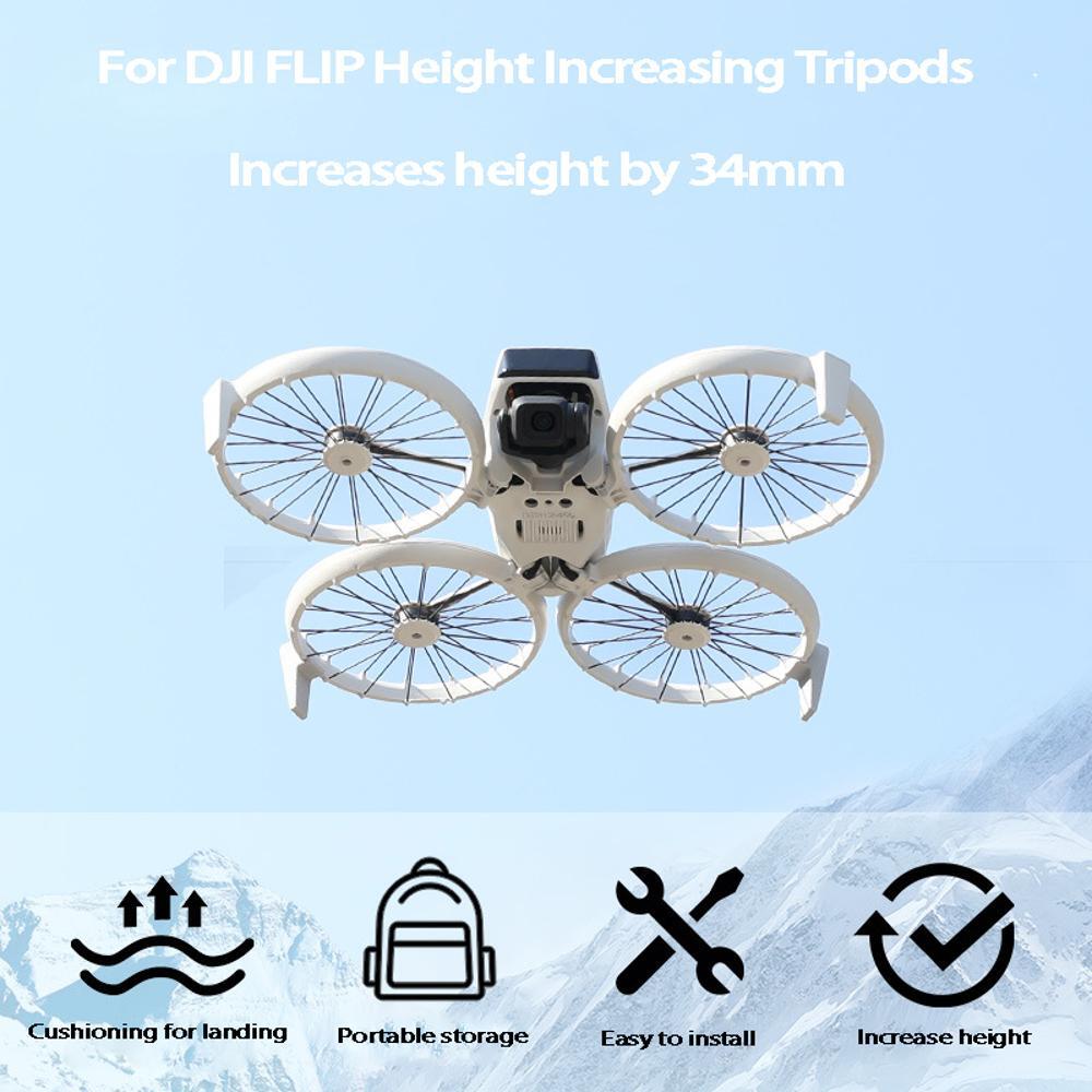 Landing Gear For DJI Flip Bracket Height Increasing Tripod Gimbal Protection Leg