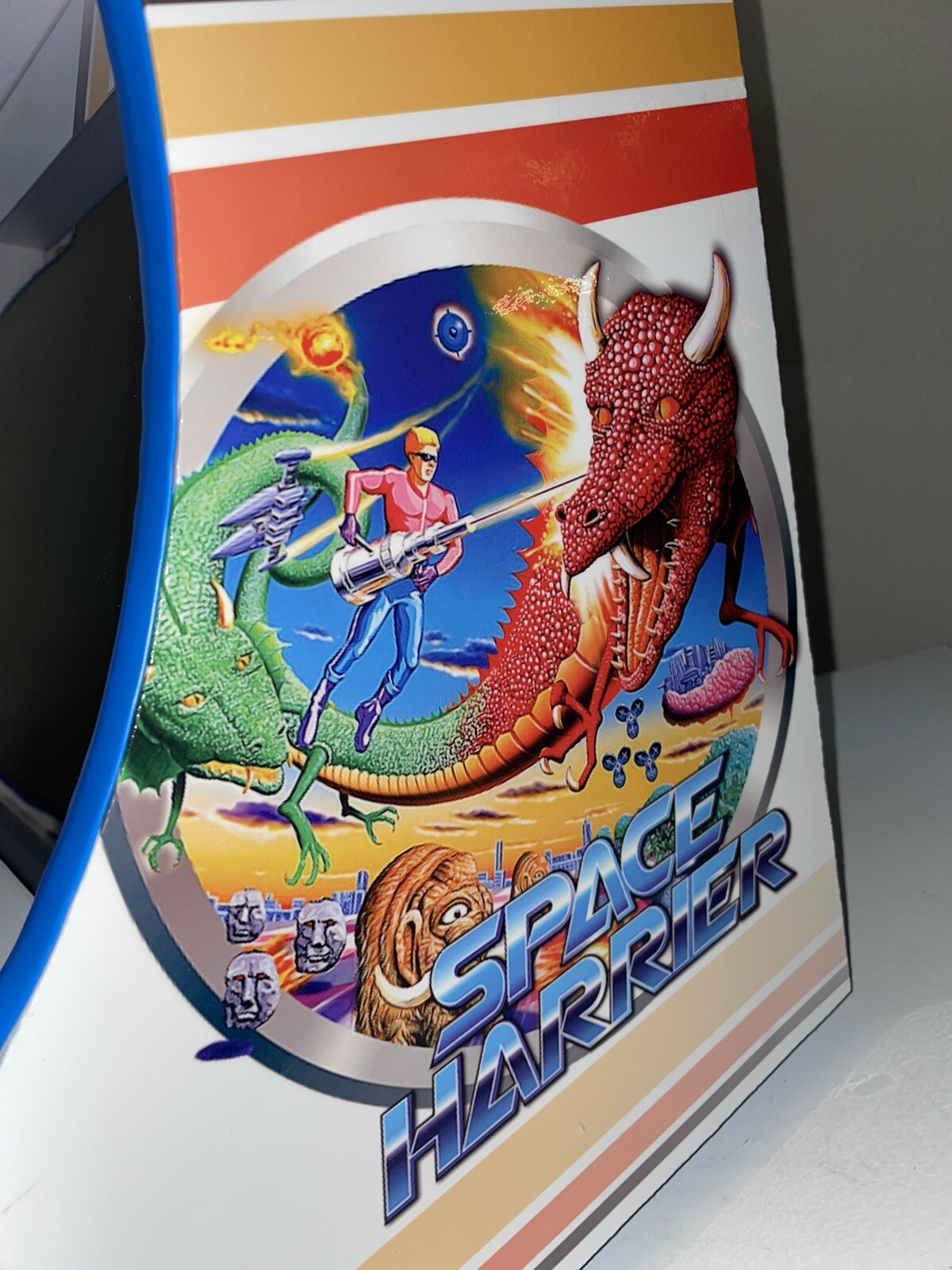 Sega Space Harrier Multicade Tabletop Bartop Arcade Cabinet Raspberry pi 4