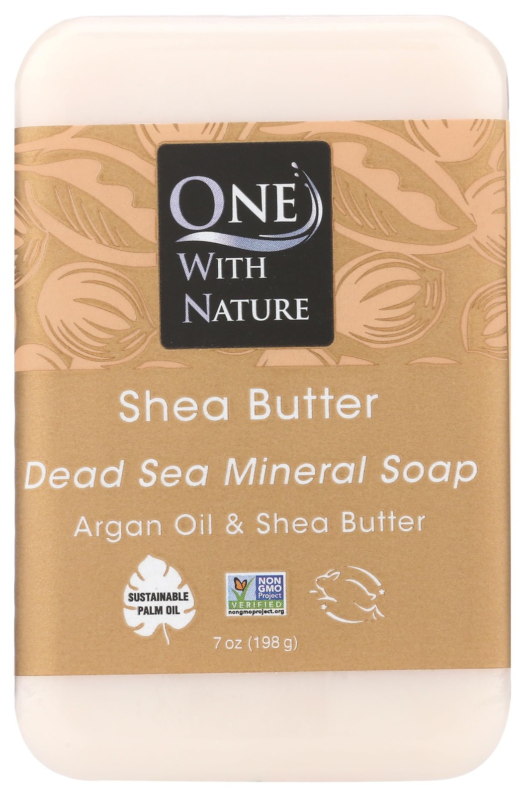 One With Nature Shea Butter Bar Soap, 7 OZ Great 7 Ounce (Pack of 1)