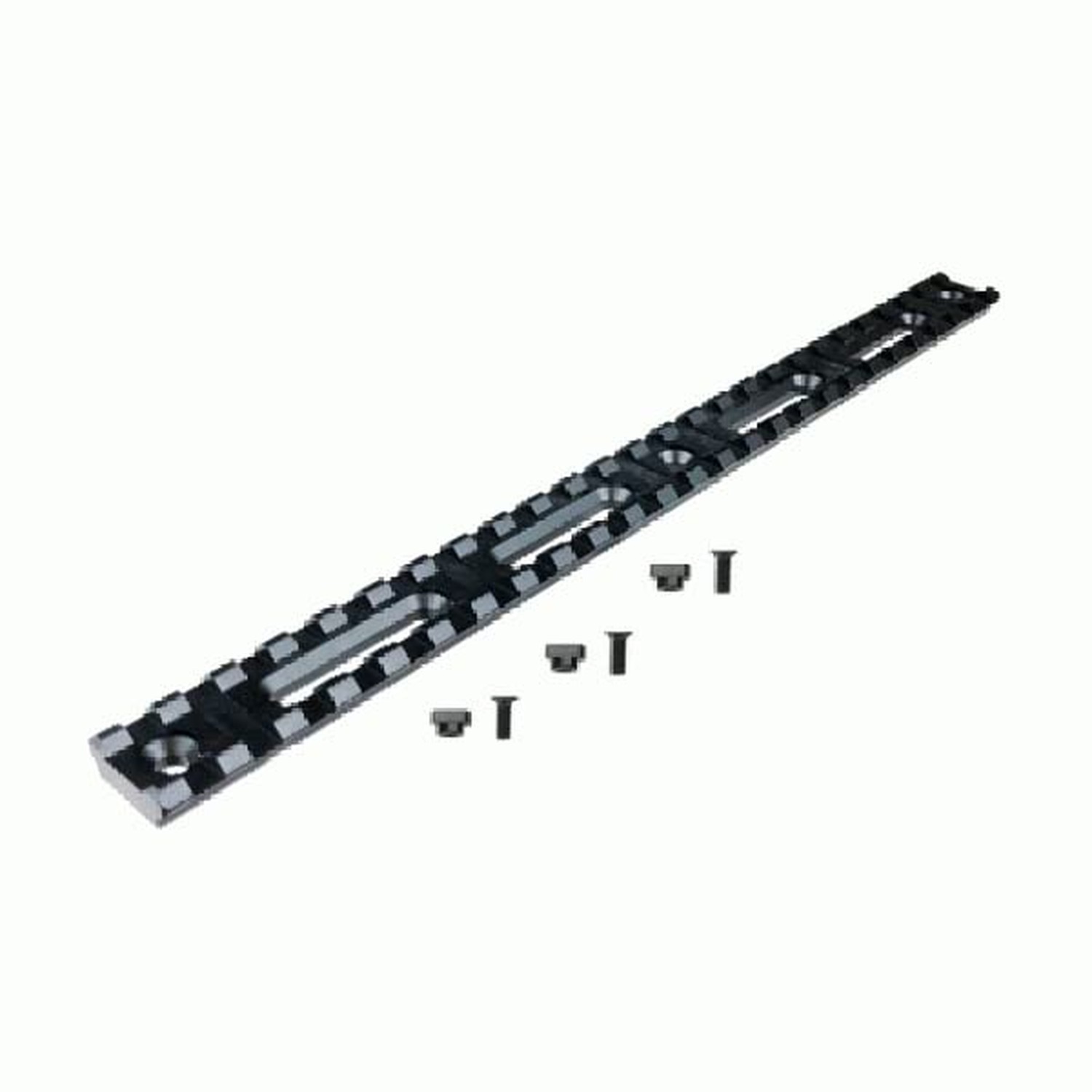 Lion Gears Picatinny Rail, 10" Long with 25 Slots, 3PCs Screws Included, MA25...