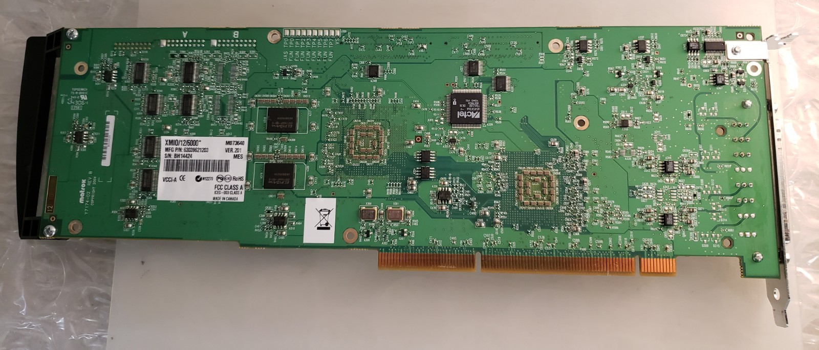 Matrox XMI02/12/6000 Developer Card Video Capture