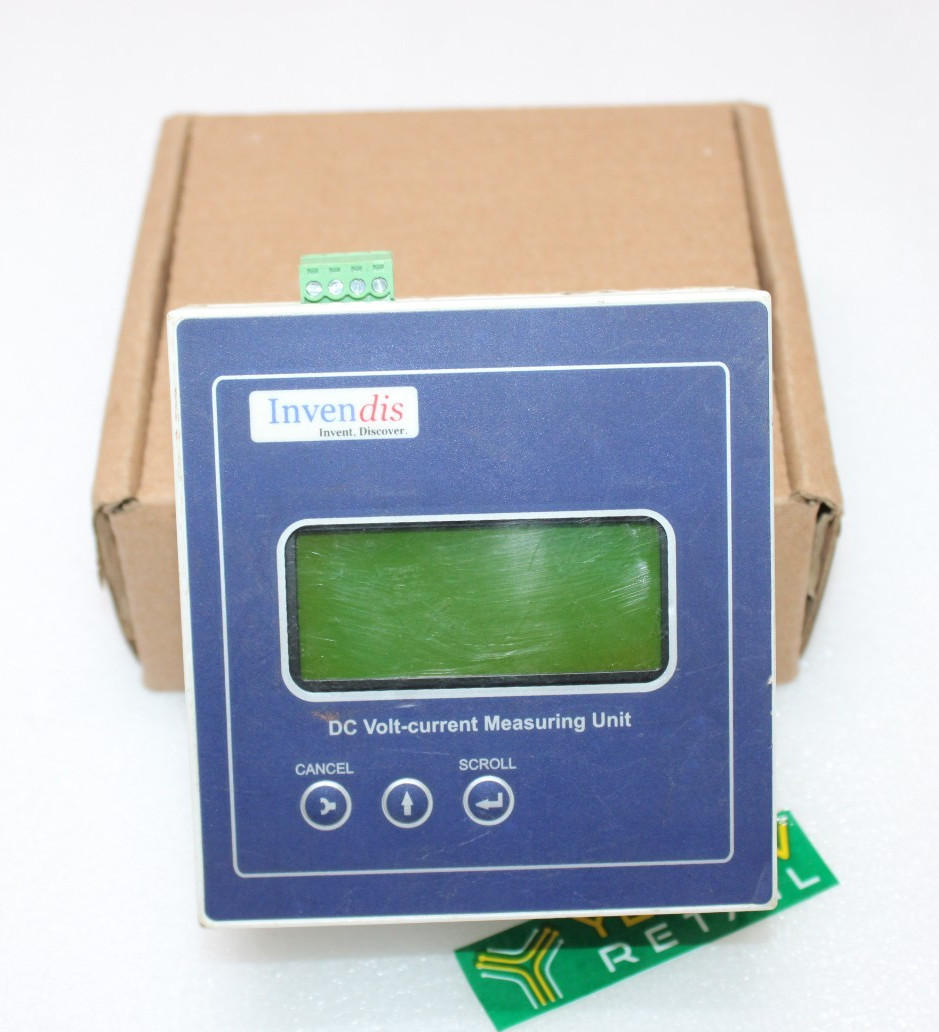 INVENDIS ET-1641 DC VOLT CURRENT MEASURING UNIT ET 1641-715219