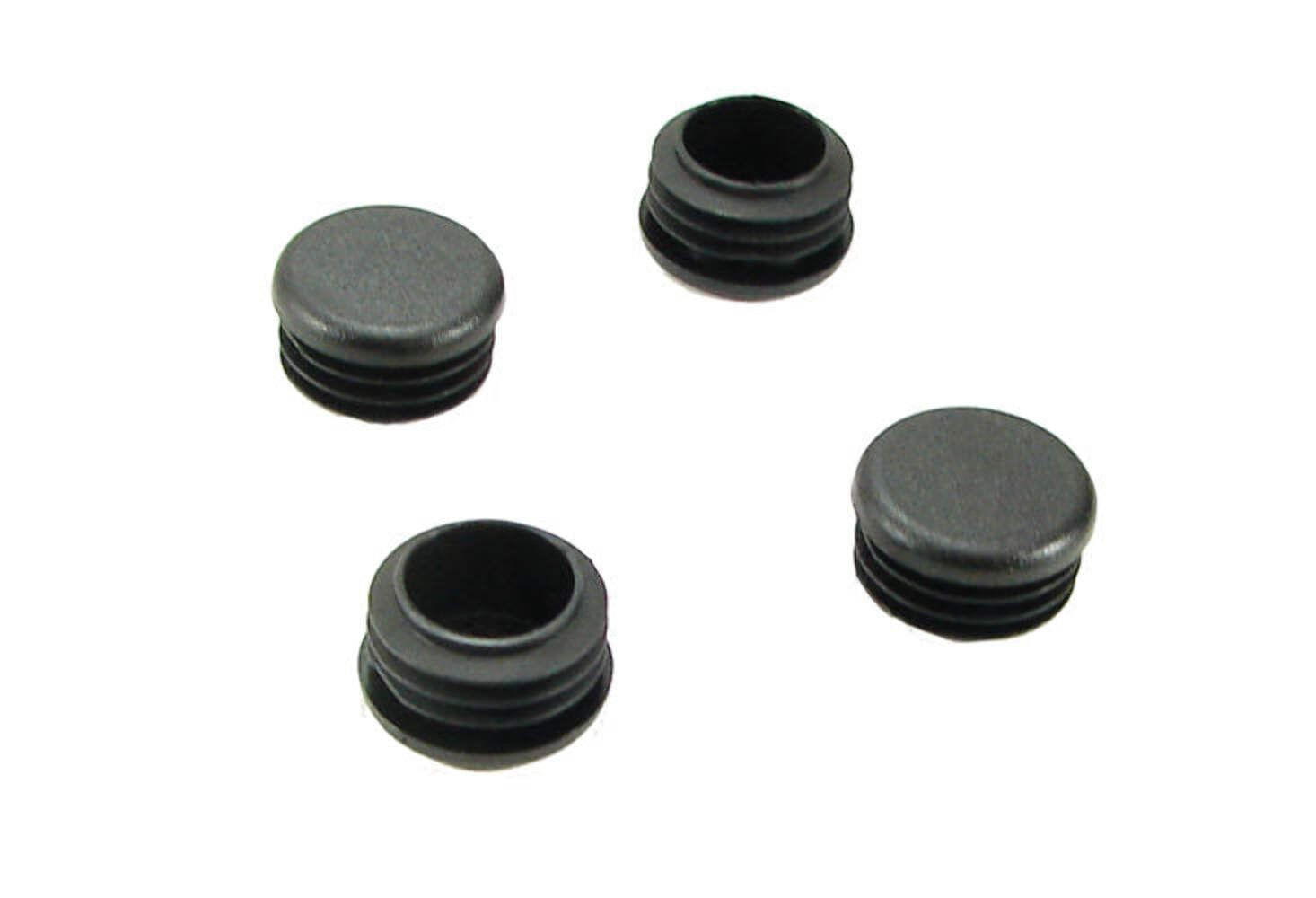 (4 PACK) FGR-100 Furniture Glides for 1" Round Tubing - Fits .84" - .93" ID