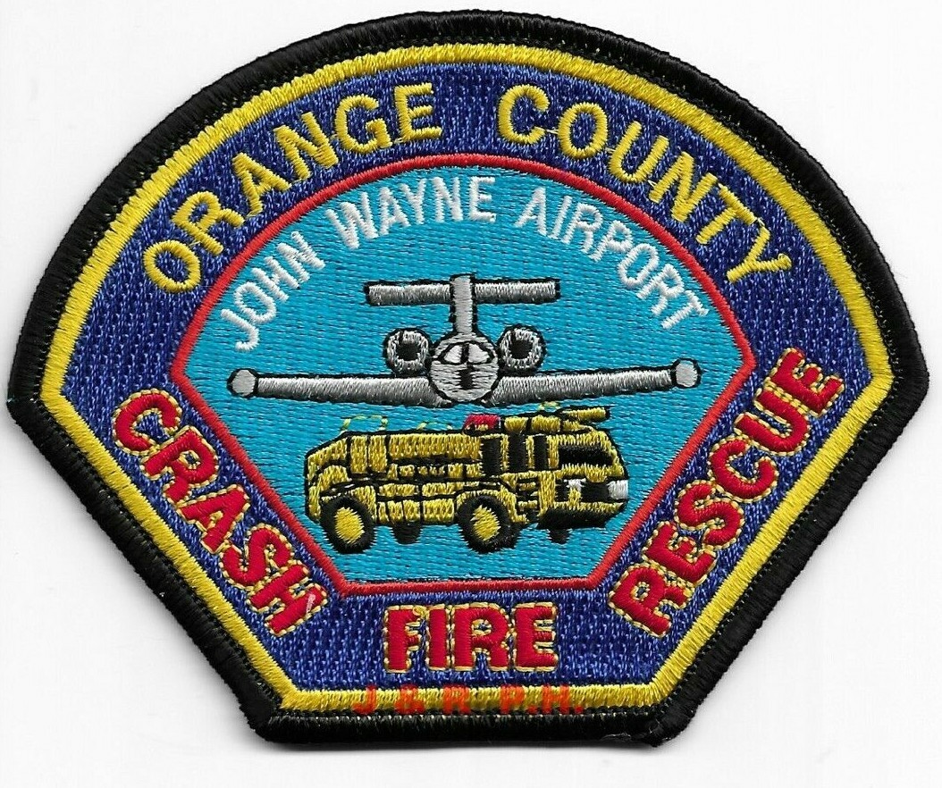 Airport - John Wayne Airport C.F.R. / Orange Co., CA  (4.5" x 3.5") fire patch