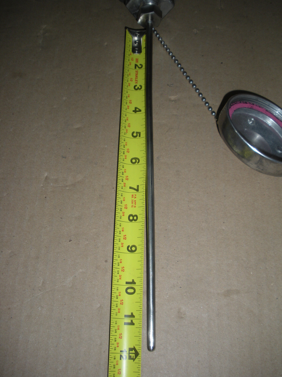 Type J thermocouple Pyromation 12"