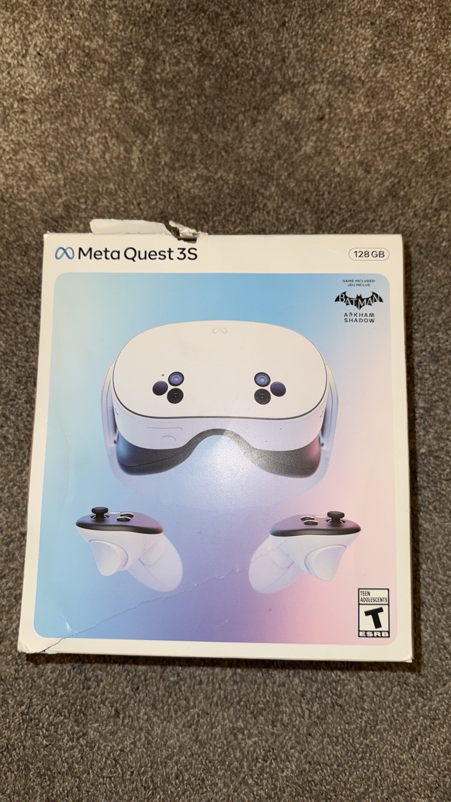 Meta Quest 3S Virtual Reality Headset 128GB, Standalone, All-in-One