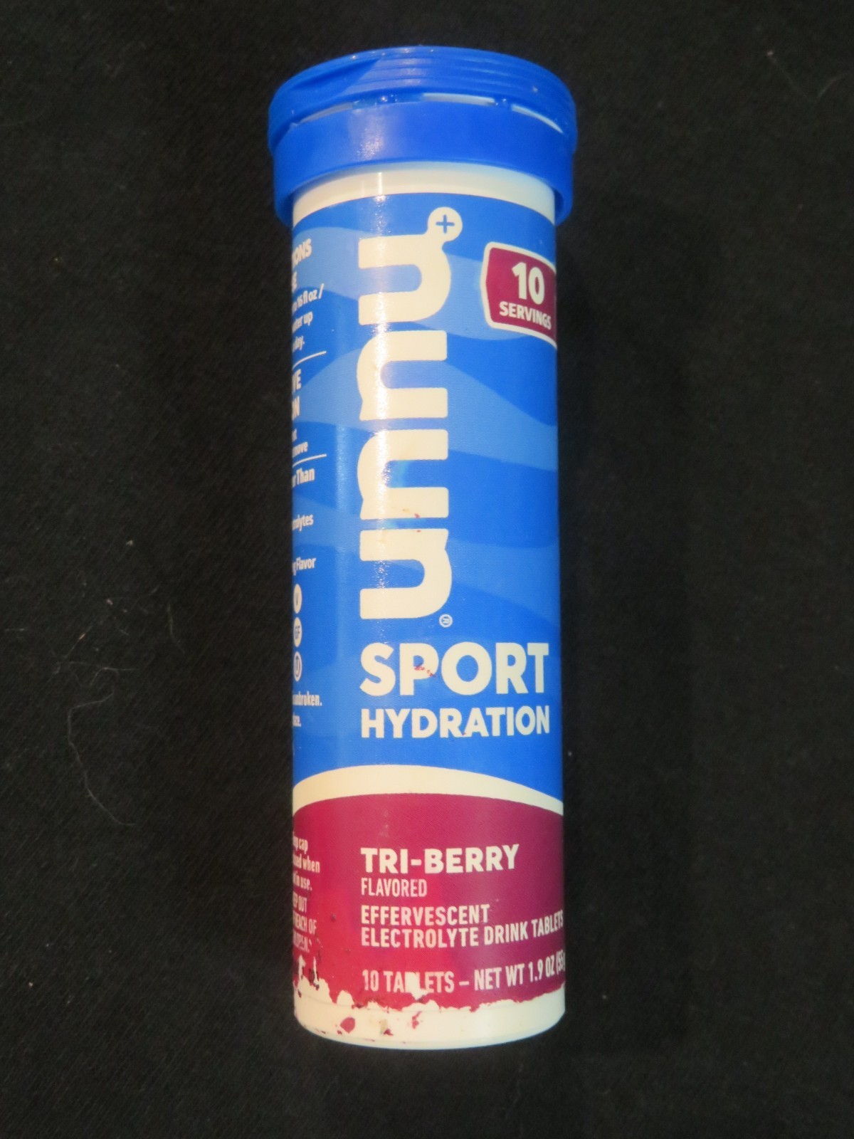 Nuun Sport Hydration 10 Effervescent Electrolyte Drink Tablets Tri-Berry