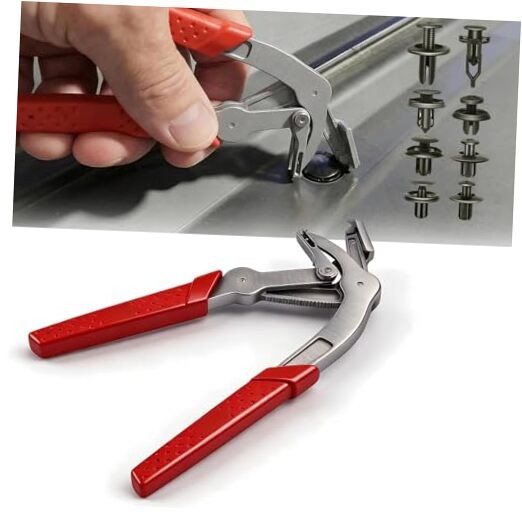 Car Clip Pliers Auto Fastener Clip Removal Pliers Trim Removal Tool Automotive