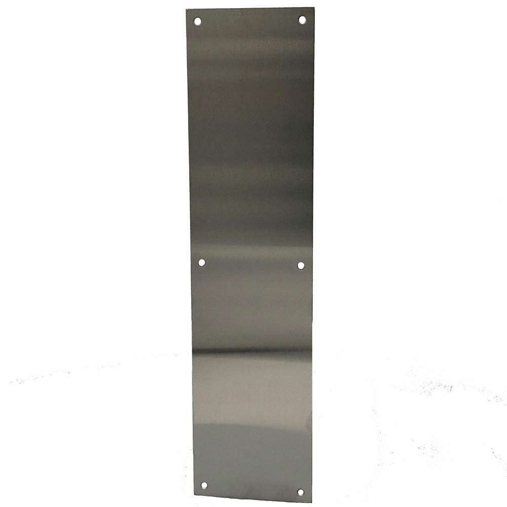 TRIMCO  4" x 16" Push Plate - Stainless Steel 821NT9