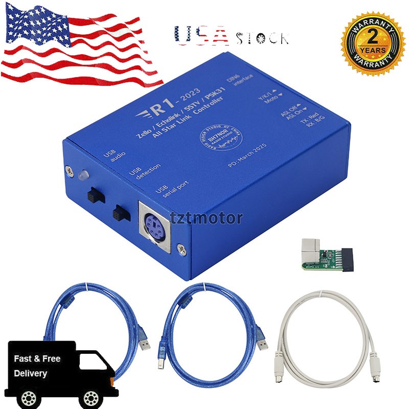R1 Kit B USB Audio Interface AllStar Link Controller for EchoLink SSTV PSK31 YY